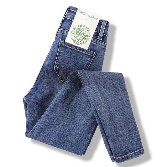 Women's SHOWLONG Jeans 2024 slim fit elastic pants